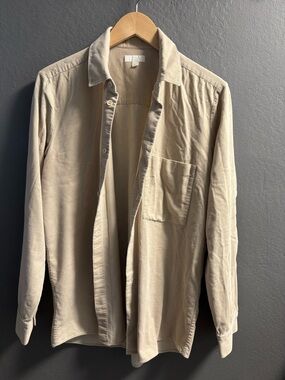 Cos corduroy relaxed, fit button down shirt men’s small